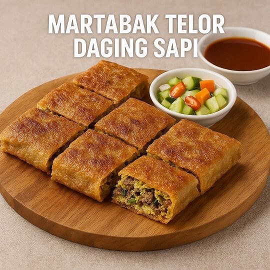 Telor Daging Sapi Martabak 999 Asli Bandung